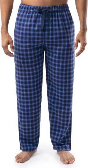 IZOD Men's Poly-rayon Yarn-dye Woven Sleep Pant Pajama Bottom