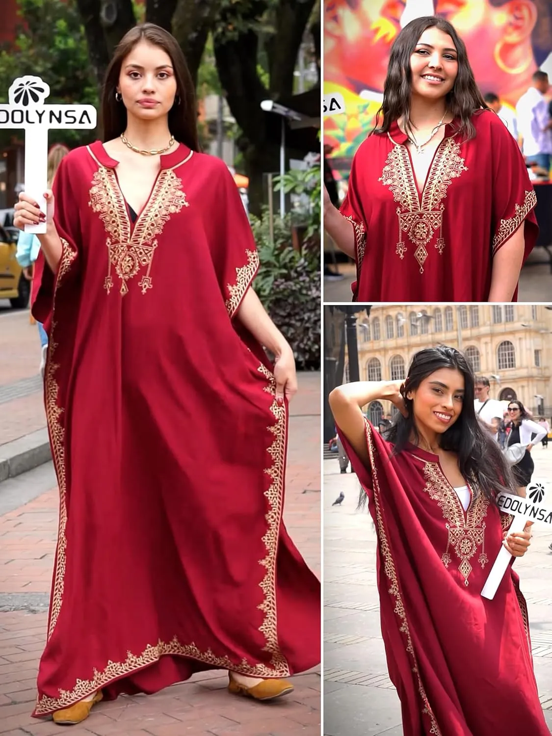 Kaftan Cover up for Women Maxi Beach Dresses Plus Size Caftan Loungewear African Muumuu Dress Lightweight Beachwear