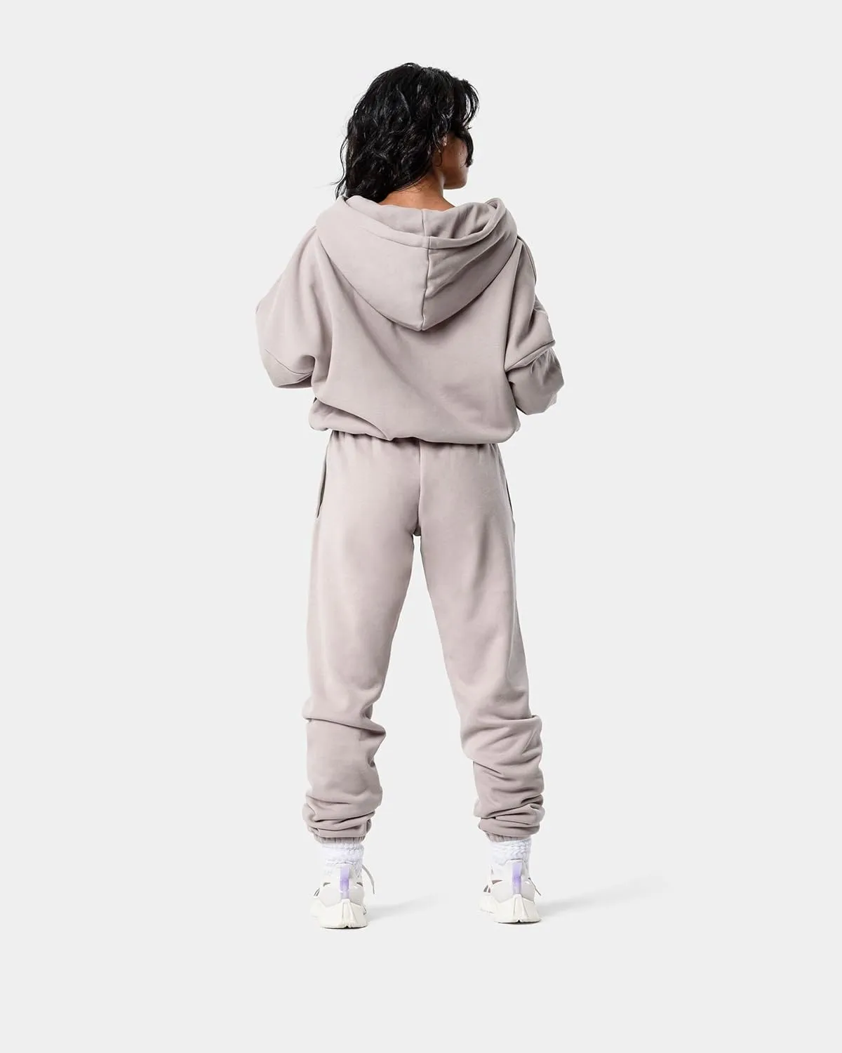 Kamo Fitness CozyTec High-Waisted Sweatpants for Women Baggy: Comfy Lounge Pants with Pockets Crafted from Soft Thick Fleece