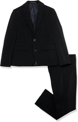 Kenneth Cole REACTION Slim Fit Suit: Formal Jacket & Pants Set for Boys, Sizes 8-20