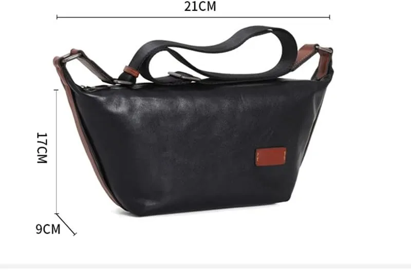 Leather Men's Bags Crossbody Bag Leather Shoulder Bag Messenger Bag Male Handbags