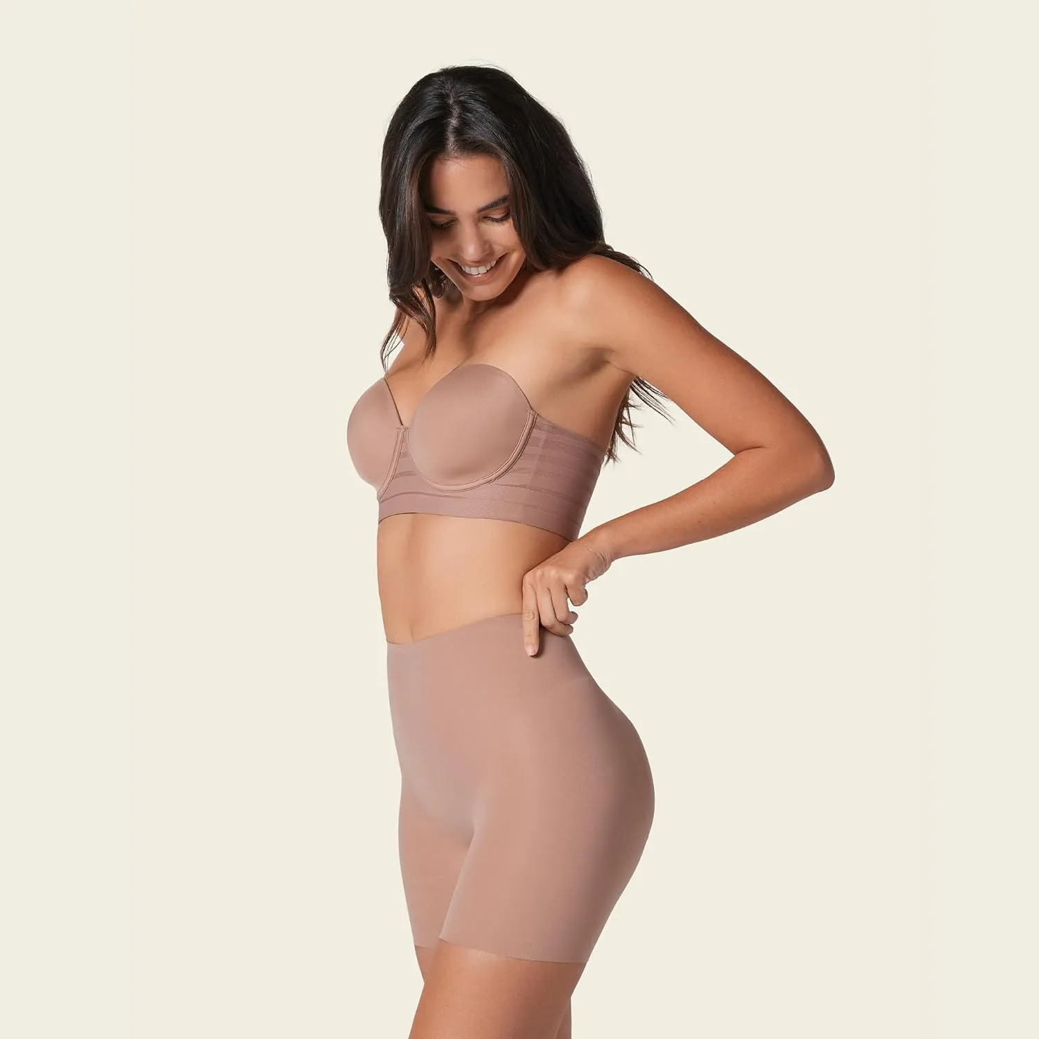 Leonisa Butt Lifting Shapewear Booty Lifting Panties for Women - Shaper Shorts and Boyshort with Butt Pads