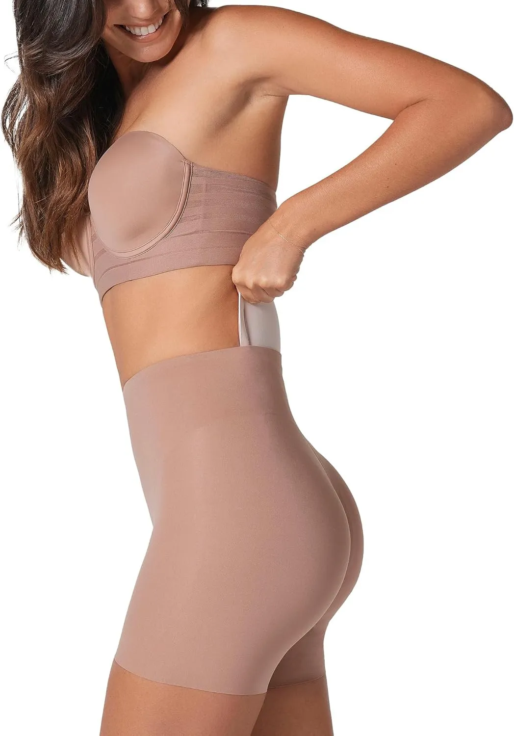 Leonisa Butt Lifting Shapewear Booty Lifting Panties for Women - Shaper Shorts and Boyshort with Butt Pads