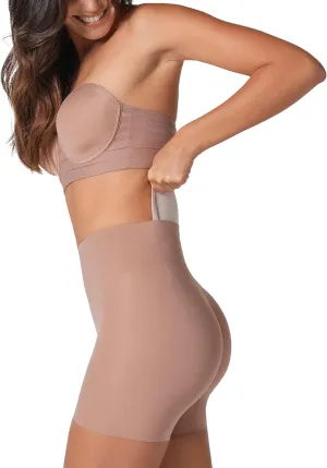 Leonisa Butt Lifting Shapewear Booty Lifting Panties for Women - Shaper Shorts and Boyshort with Butt Pads
