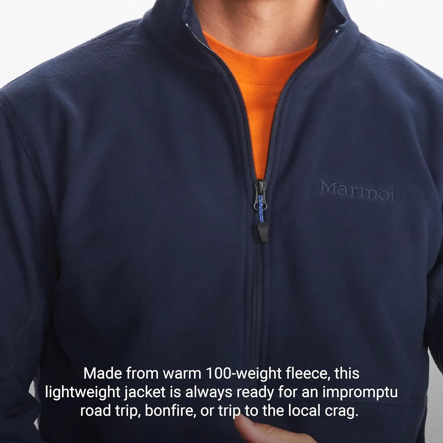 MARMOT Men's Rocklin 1/2 Zip Fleece Pullover Jacket