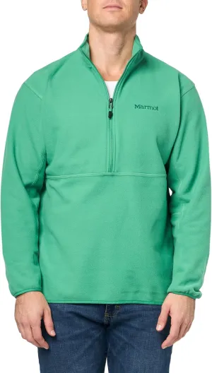 MARMOT Men's Rocklin 1/2 Zip Jacket - Classic, Warm, Lightweight 100-Weight Fleece Layer