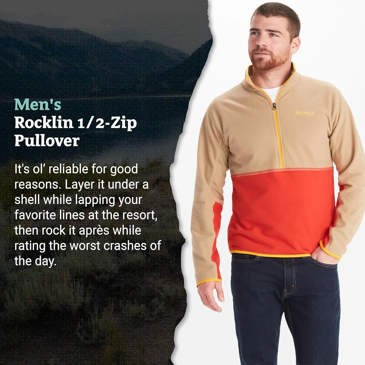 MARMOT Men's Rocklin 1/2 Zip