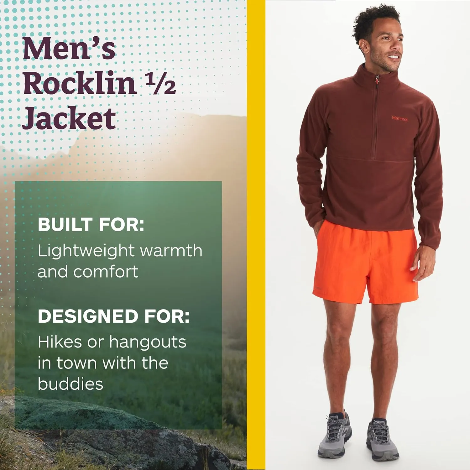 MARMOT Men's Rocklin 1/2 Zip
