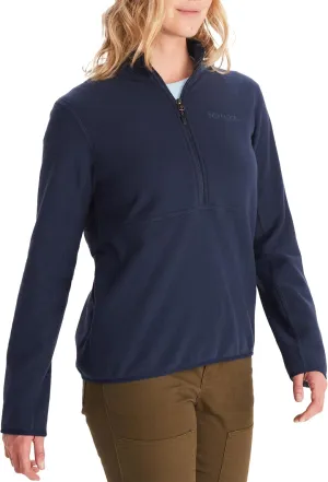 MARMOT Women's Rocklin 1/2 Zip Jacket - Classic, Warm, Lightweight 100-Weight Fleece Layer