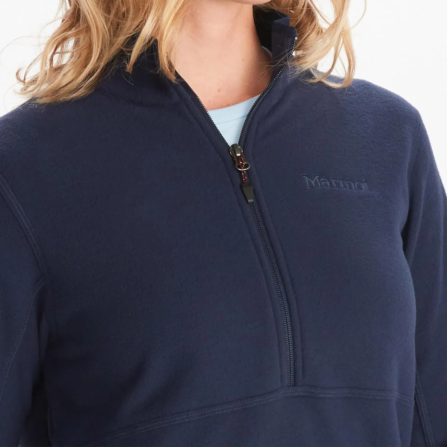 MARMOT Women's Rocklin 1/2 Zip Jacket - Classic, Warm, Lightweight 100-Weight Fleece Layer