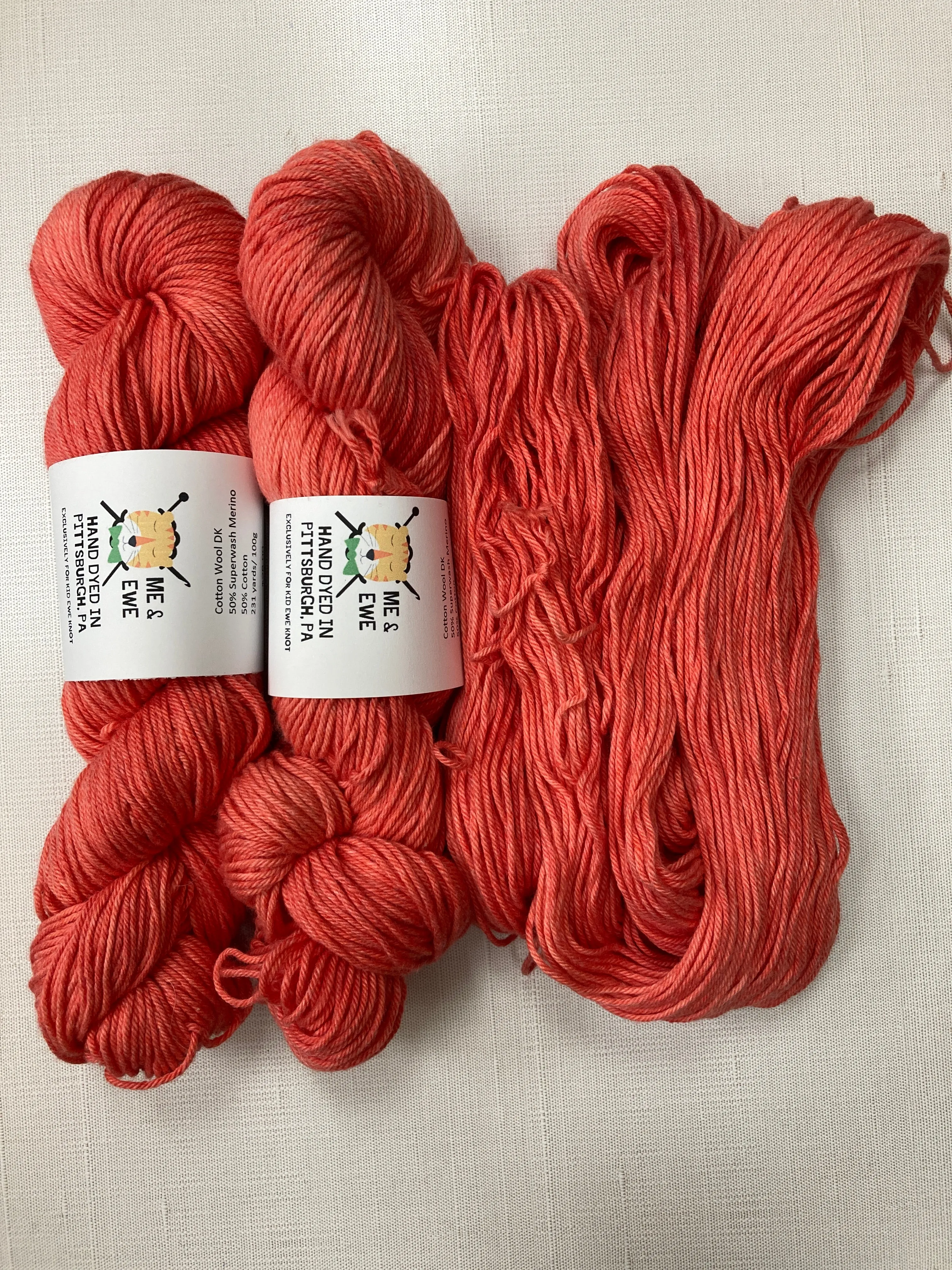 Me & Ewe Cotton Wool DK