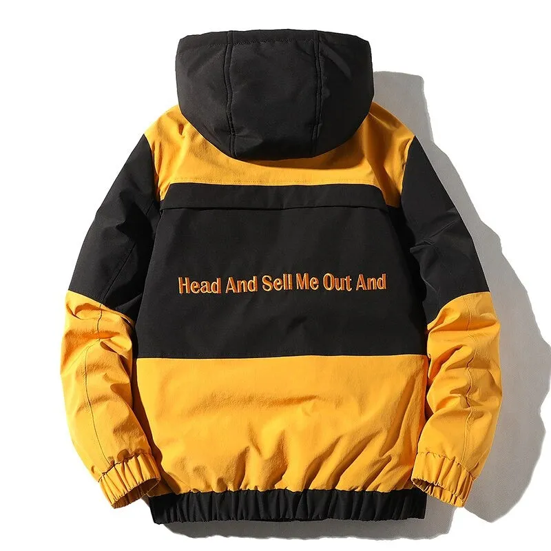 Men's Casual Streetwear Down Jacket