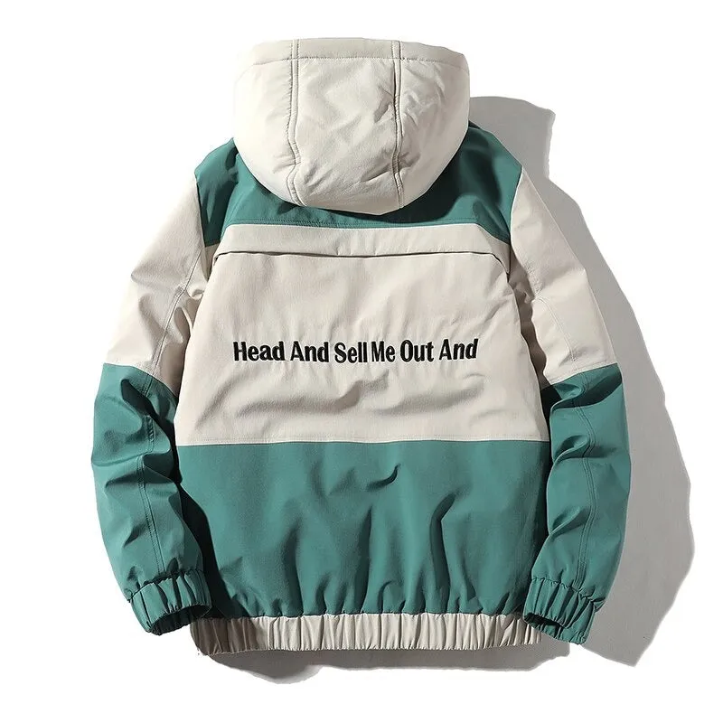 Men's Casual Streetwear Down Jacket