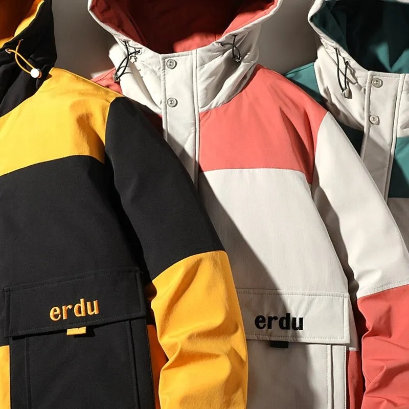 Men's Casual Streetwear Down Jacket