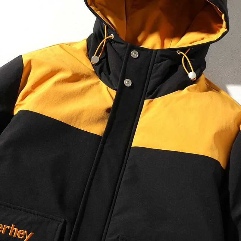 Men's Casual Streetwear Down Jacket