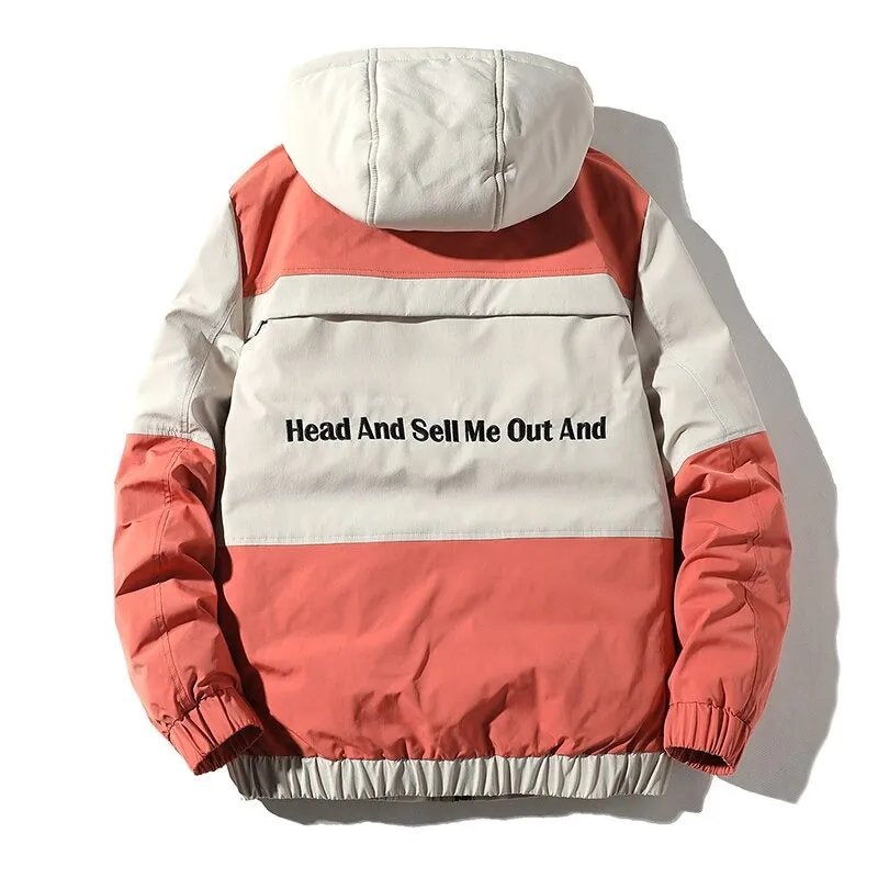 Men's Casual Streetwear Down Jacket