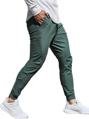 Men's Sweatpants Quick-Drying Stretch Sports Trousers Track Pants Running Workout