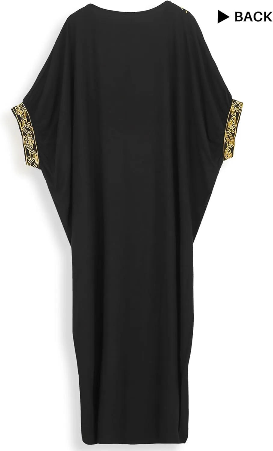 Moroccan Kaftan Dresses for Women Plus Size Caftans Loungewear Embroidered Beach Kaftan Cover up moomoo House Dress