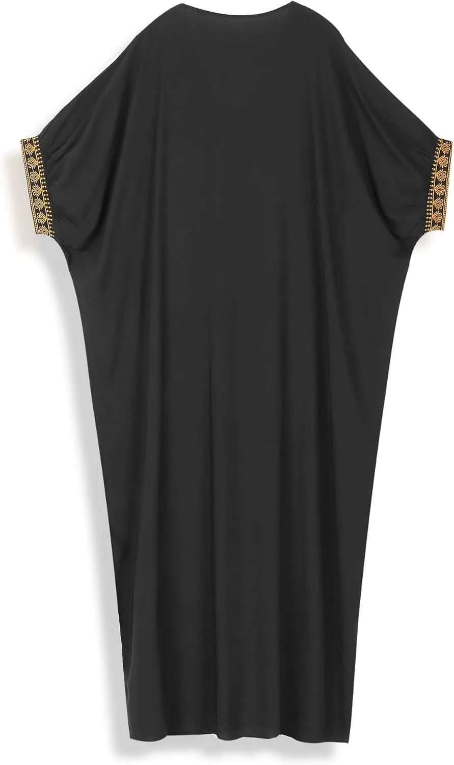 Moroccan Kaftan Dresses for Women Plus Size Caftans Loungewear Embroidered Beach Kaftan Cover up moomoo House Dress