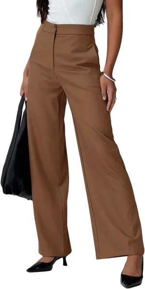 NIMIN Womens Dress Pants 2025 Business Casual Work Slacks for Women High Waisted Office Trousers