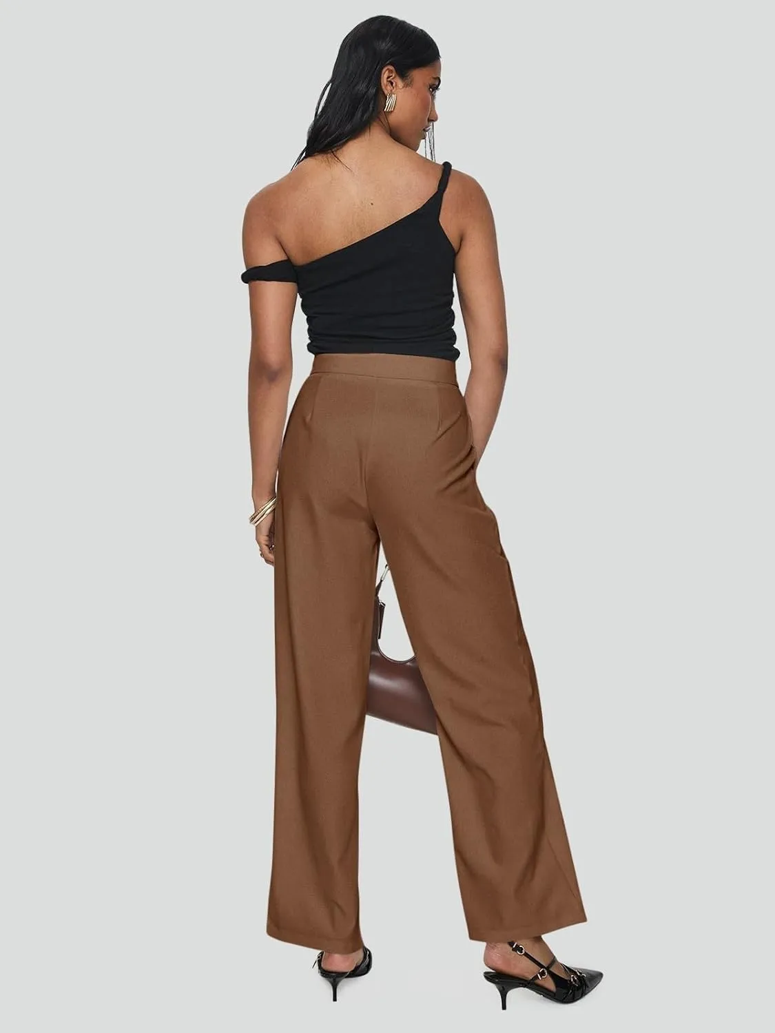 NIMIN Womens Dress Pants 2025 Business Casual Work Slacks for Women High Waisted Office Trousers