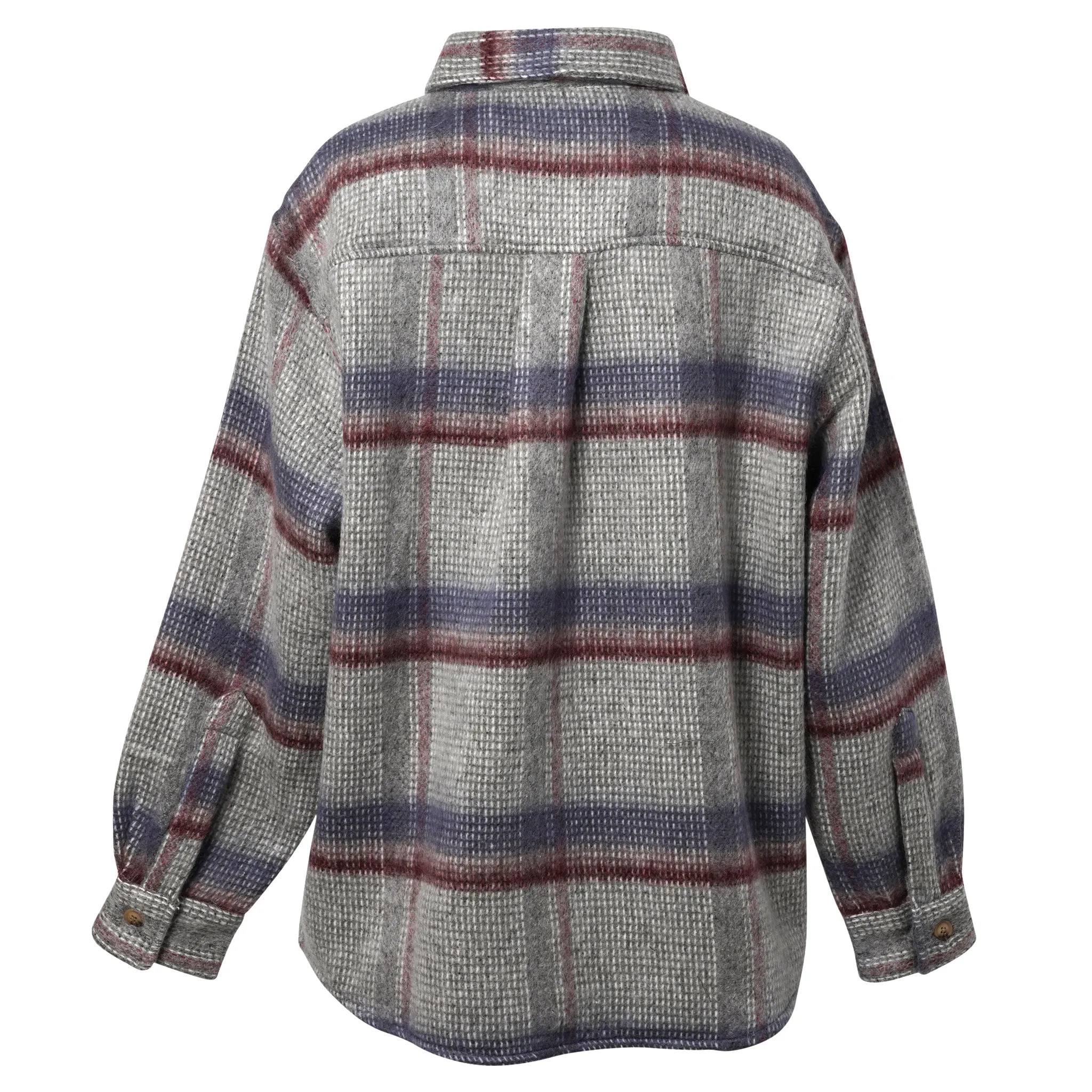 OVERSIZED FLANNEL / BLUE