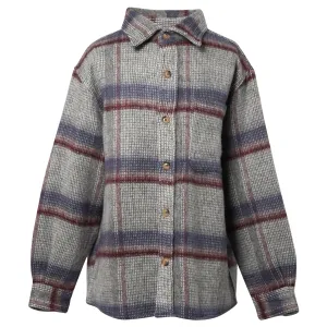 OVERSIZED FLANNEL / BLUE
