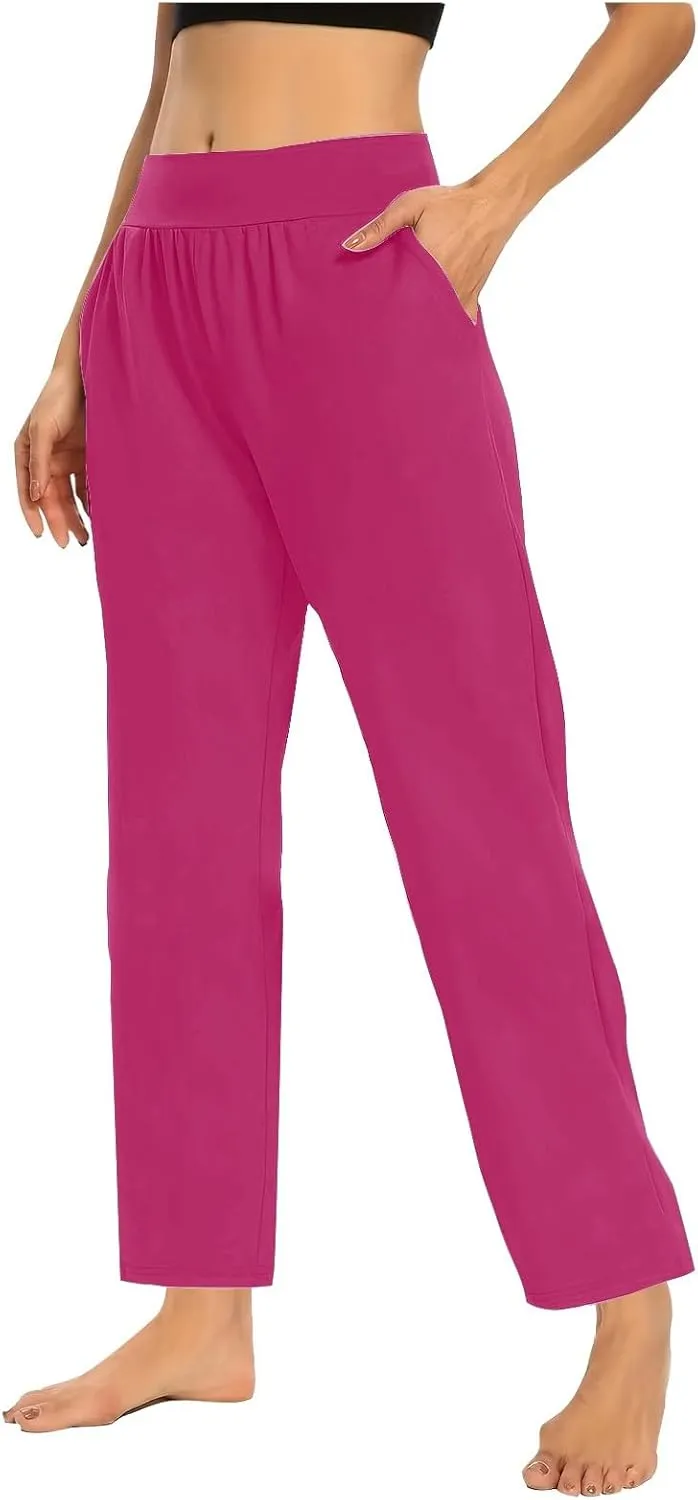Pants for Women Leggings Women Solid High Waist Activewear Jogger Pants Black Gym Tights Spandex Leggings Haul