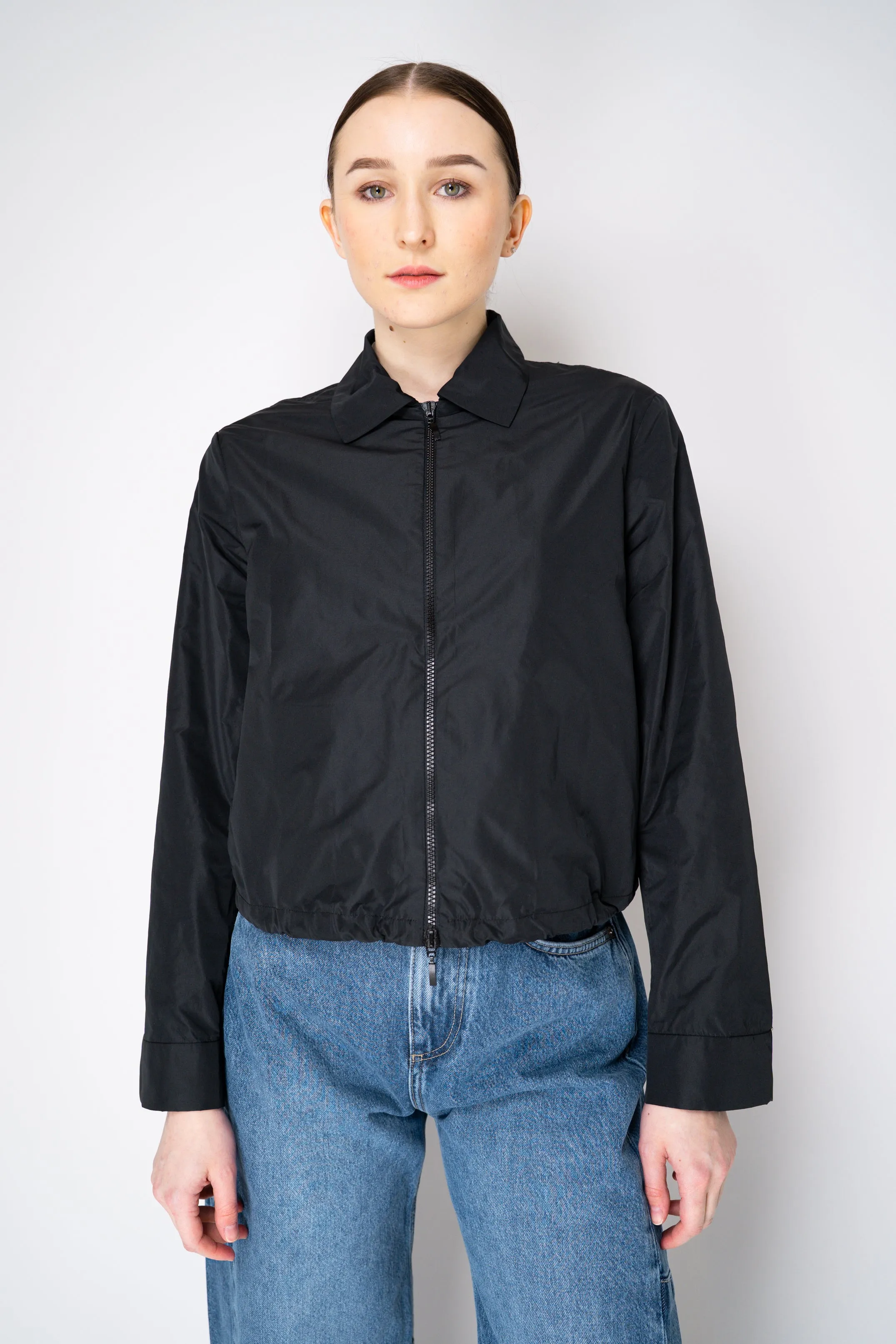 Peter O. Mahler Crash Zip-Up Jacket in Black