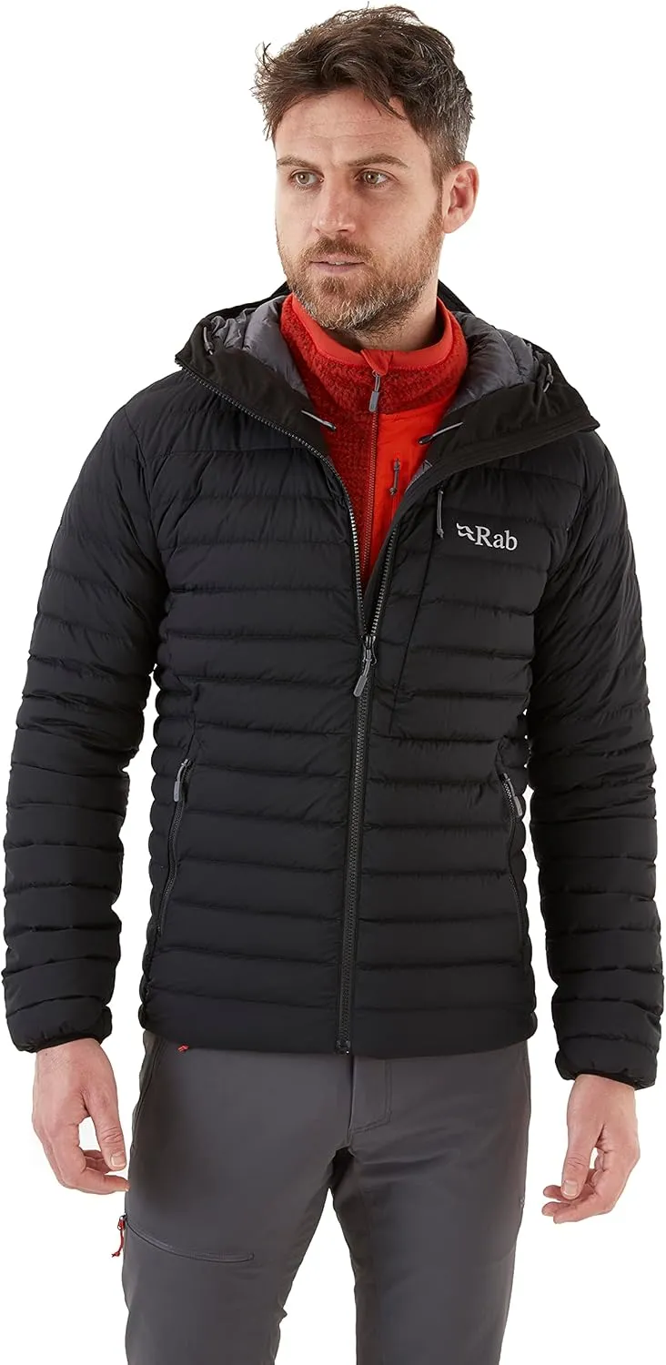 Rab Men's Infinity Microlight Down Gore-Tex Infinium Jacket for Hiking, Climbing, Skiing, & Casual