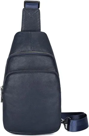Retro Men's Waterproof Chest Bag Satchel Shoulder Bag Outside The House Carrying Bag