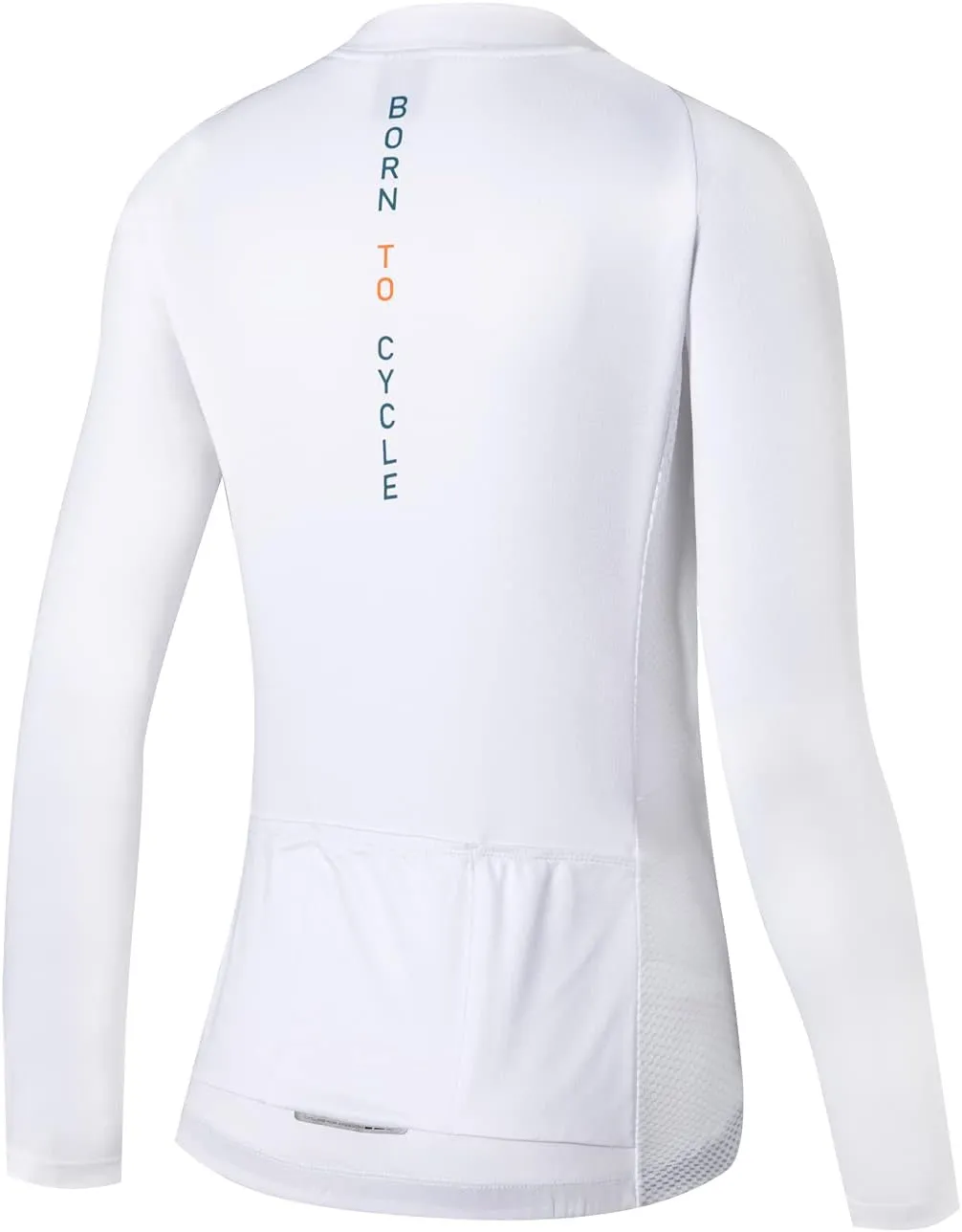 Santic Cycling Jersey Women's Long Sleeve Tops Bike Shirts Bicycle Jacket with Pockets