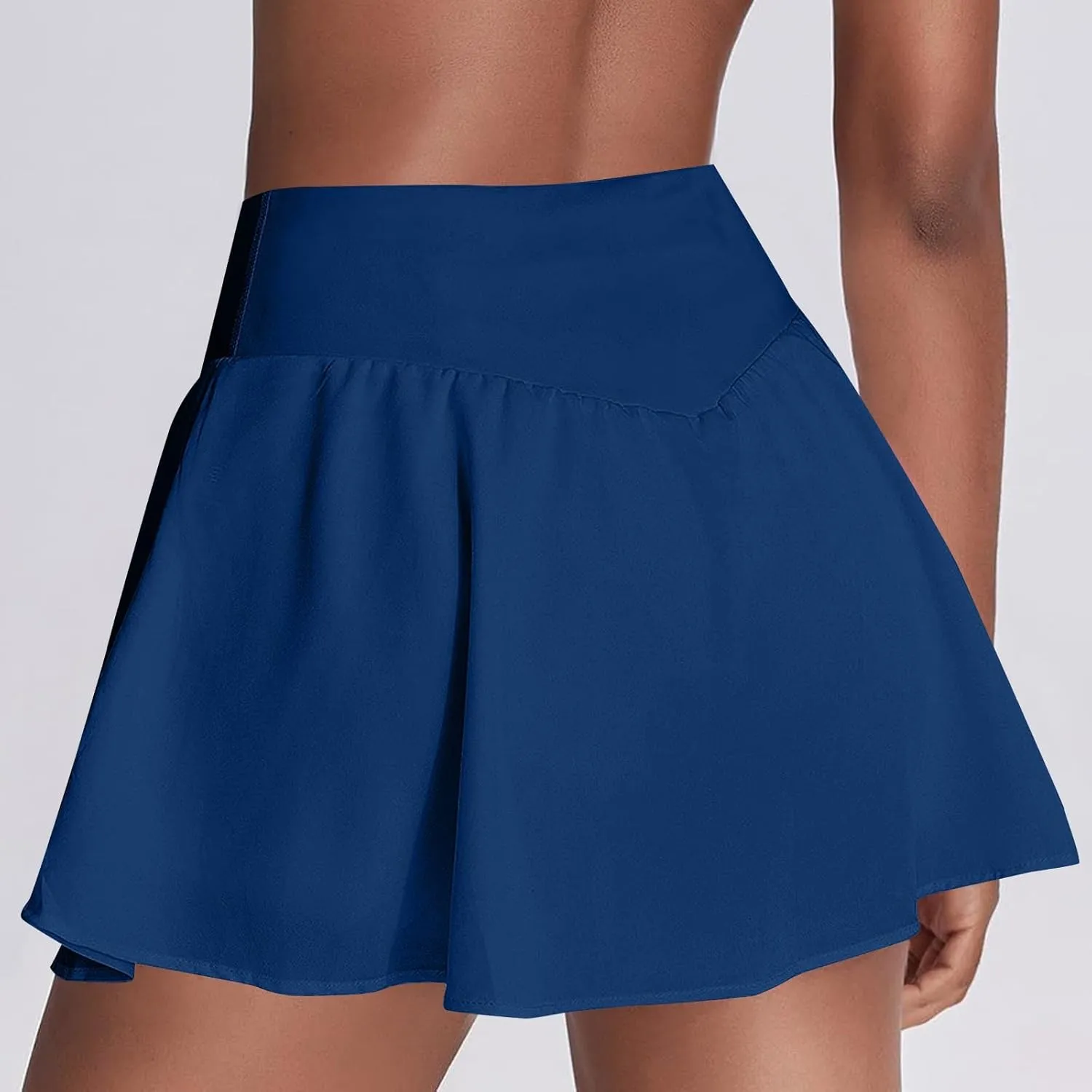 Skorts for Women Dressy Casual Plus Size Women's Skorts with Pockets Womens Tennis Skirt with Shorts Underneath
