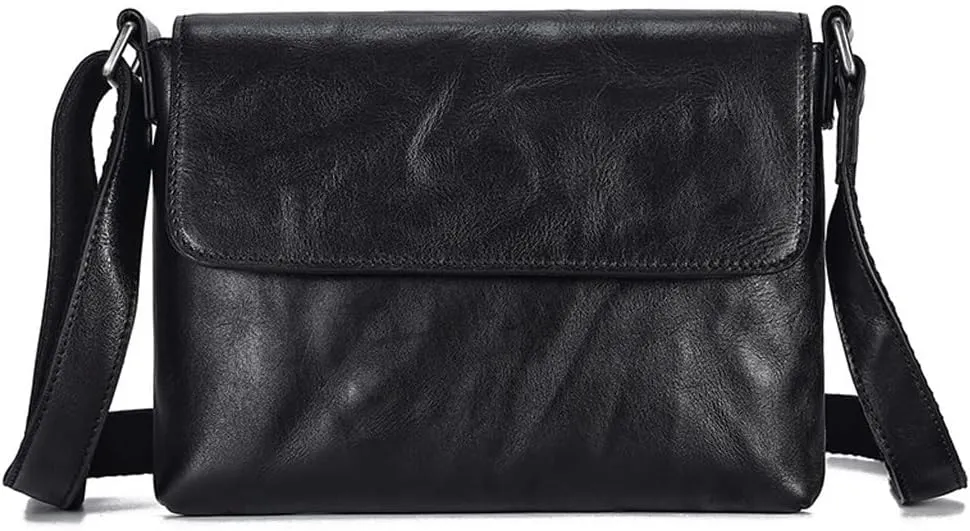 Small Body Bag Single Shoulder Leather Bag Crossbody Backpack Men's Crossbody Bag