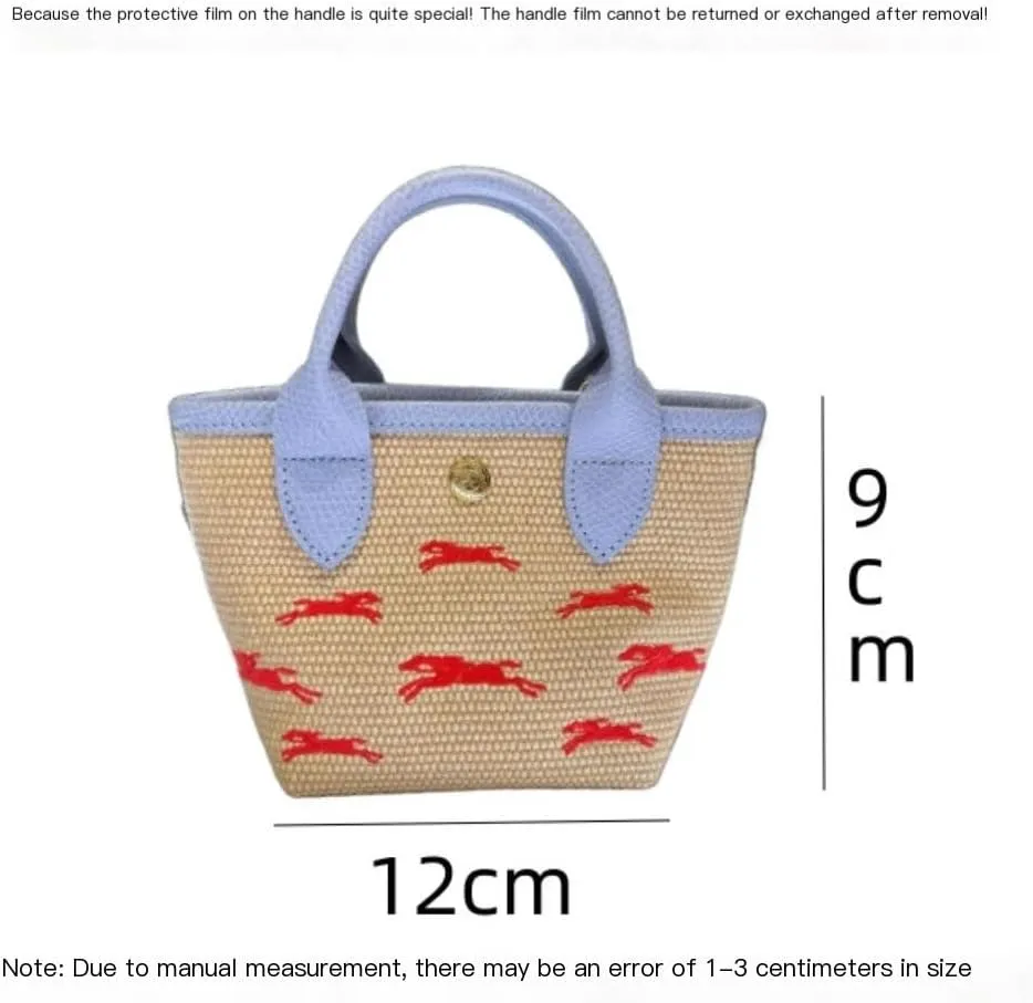 Straw Bag Straw Bag Embroidery Bag Woven Bag Straw Dumpling Bag Crossbody Bag For Women Shoulder Bag Straw Beach Bag