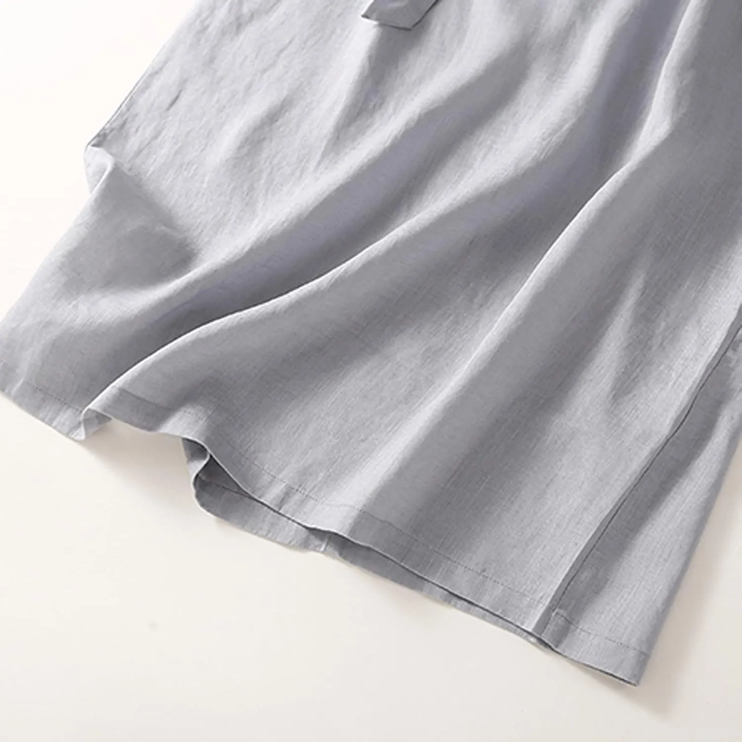 Summer Cap Sleeve Shirt Dress for Women Plain Boat Neck Flowy Belted Tunic Dresses Casual Office Beach Sundress 2024