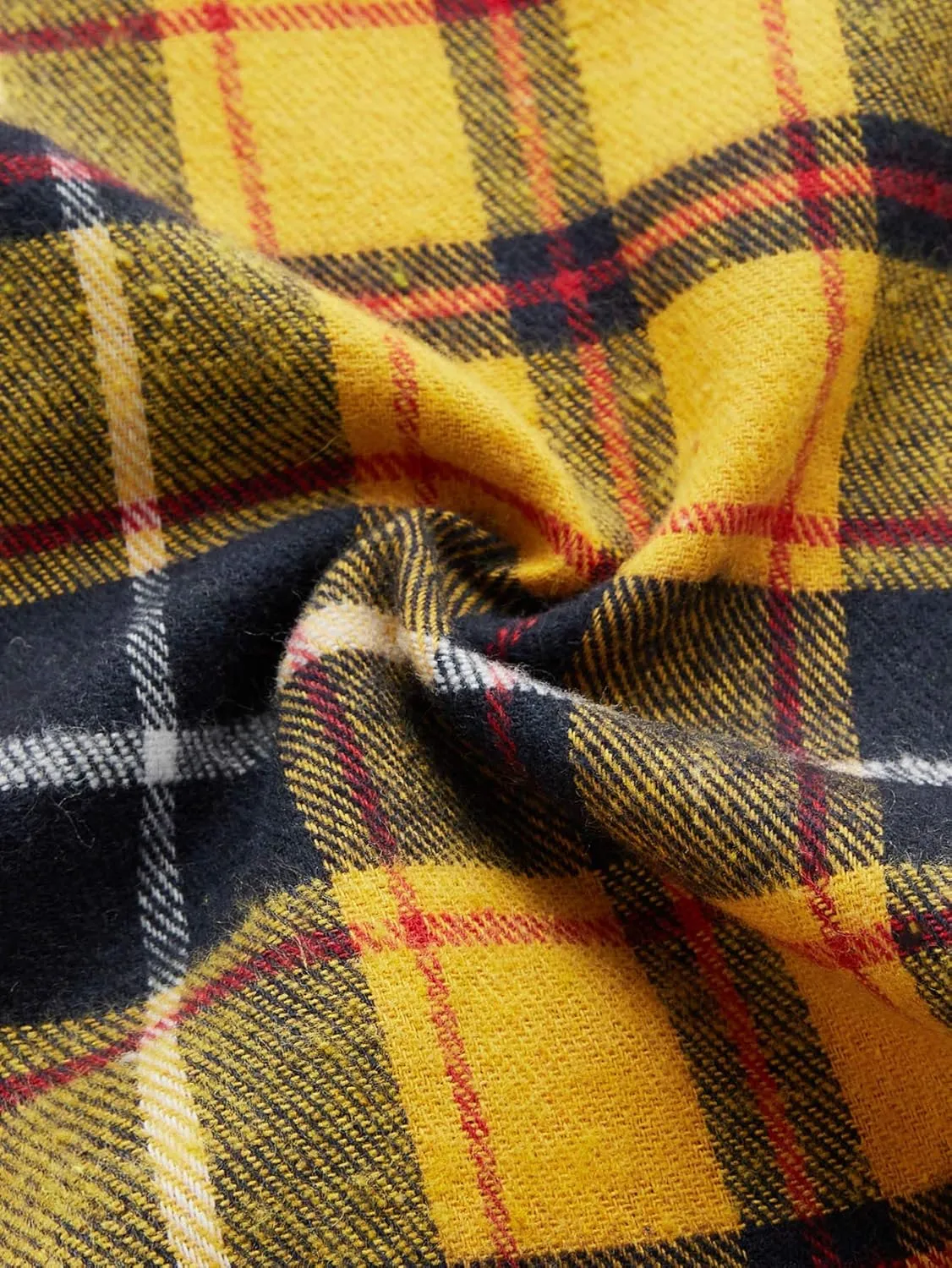 SweatyRocks Women's Long Sleeve Plaid Hoodie Jacket Button Down Blouse Tops