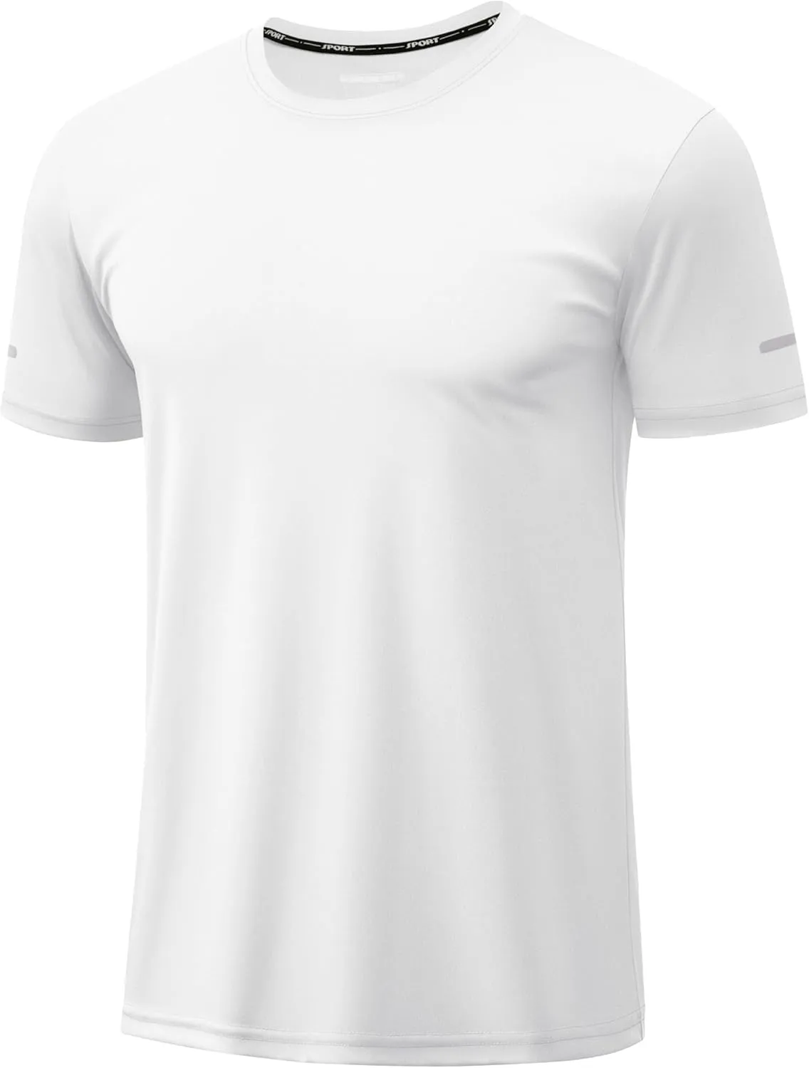 TACVASEN Men's Short Sleeve Swim Top UPF 50  Sun Protection T-Shirt Crew Neck Moisture Wicking Gym Shirts