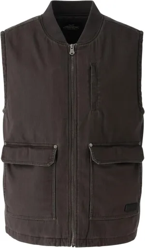 Thorogood Men's All Year Stone Wash Workwear Herringbone Vest