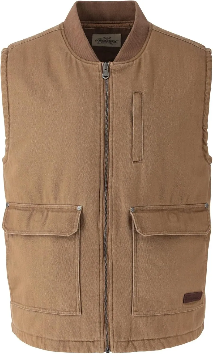 Thorogood Men's All Year Stone Wash Workwear Herringbone Vest