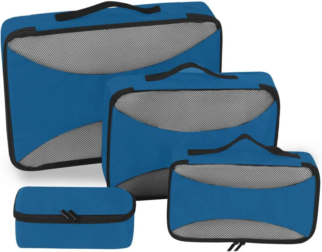 Travel Packing Organizers Set of 4 Suitcase Organizer Bags Suitcase Packing Cubes Packing Cube Sharks