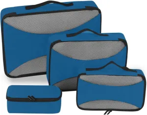 Travel Packing Organizers Set of 4 Suitcase Organizer Bags Suitcase Packing Cubes Packing Cube Sharks