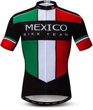 USA Cycling Jerseys Men, USA Flags Bicycle Shirts Summer Riding Tops Quick Dry Bicycle Jersey S-3XL
