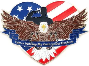 USA Veterans Day Pin Badge Brooch Decorations Memorial Day Military Gifts Memorabilia Thank You