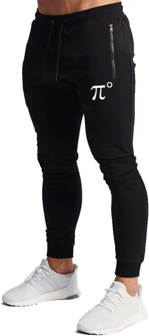 Wangdo Men's Joggers Sweatpants Gym Training Workout Pants Slim Fit with Zipper Pockets