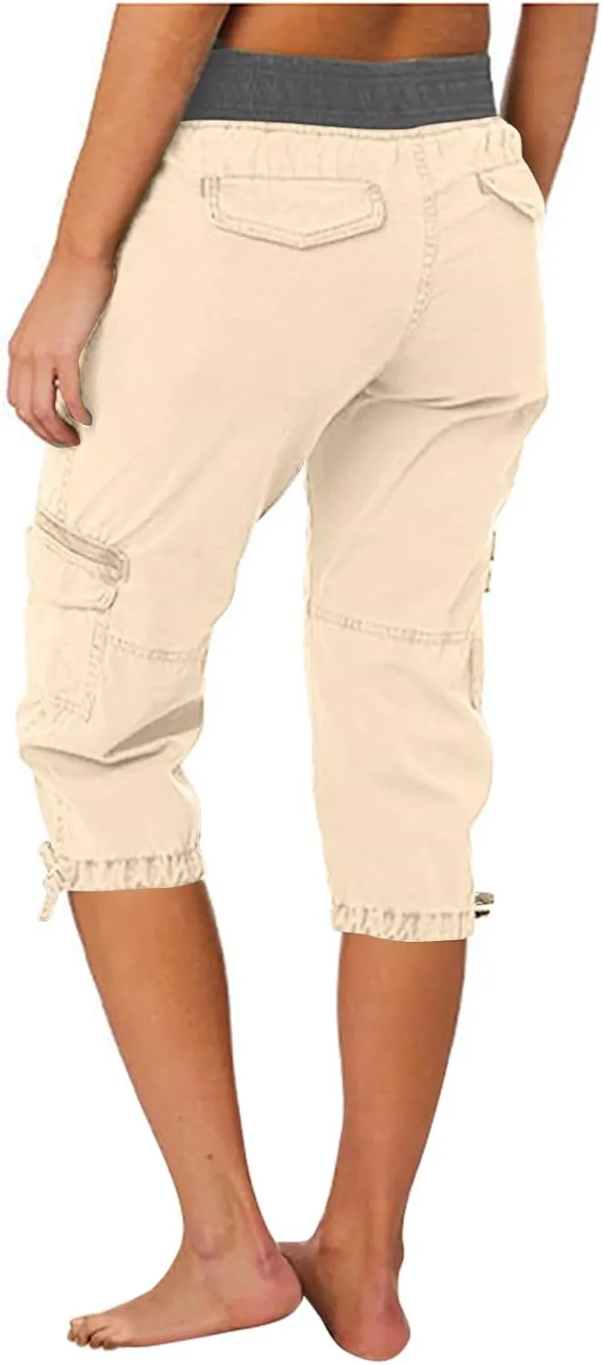 Wide Leg Pants Casual Trousers Belt Casual Zipper Pocket Without Design Color Yoga Pants Womens Cargo Pants Y2K