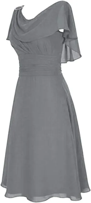 Women Formal Wedding Bridesmaid Dress Plus Size High-Waist Party Ball Prom Gown Cocktail Dresses