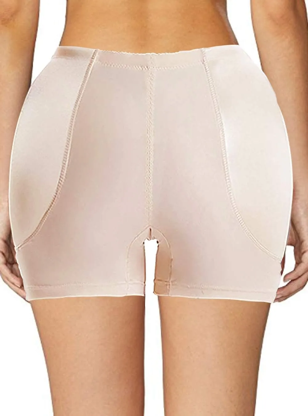 Women Hip Enhancer Panties Boy Shorts Padded Body Shaper Butt Lifter Shapewear Underwear Pads Tummy Control Seamless
