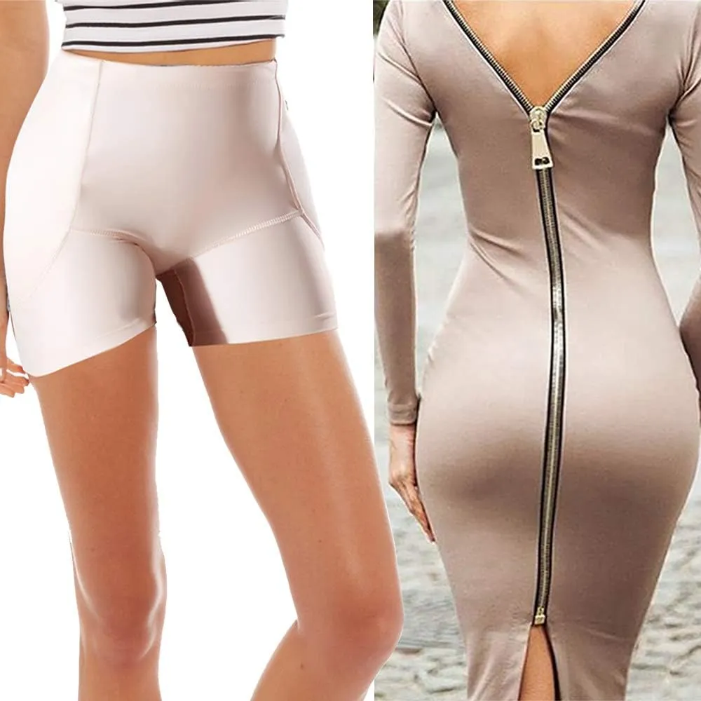 Women Hip Enhancer Panties Boy Shorts Padded Body Shaper Butt Lifter Shapewear Underwear Pads Tummy Control Seamless