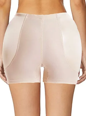 Women Hip Enhancer Panties Boy Shorts Padded Body Shaper Butt Lifter Shapewear Underwear Pads Tummy Control Seamless